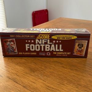 1991 Score NFL Collectors Set The Complete Set Series 1 & 2